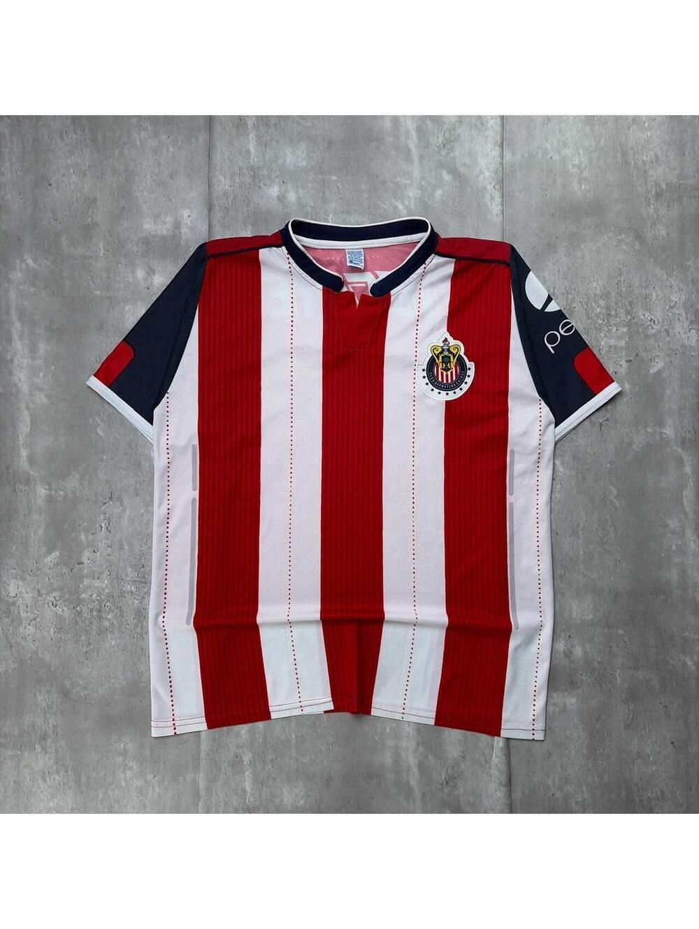 Vintage Chivas De Guadalajara Liga Mx Futbol Jersey